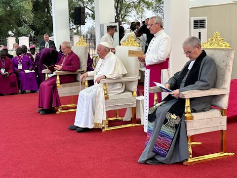 Pope Francis at ecumenical prayer in ...