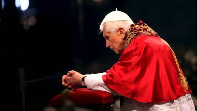 Rome holds Mass for Pope emeritus, recalling resemblance to St. Joseph