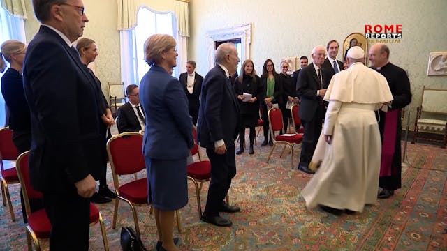 Pope Francis meets with committee of ...