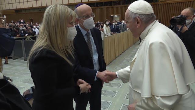 Jewish delegation from UK thanks Pope...