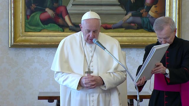 Pope in General Audience: Every human...
