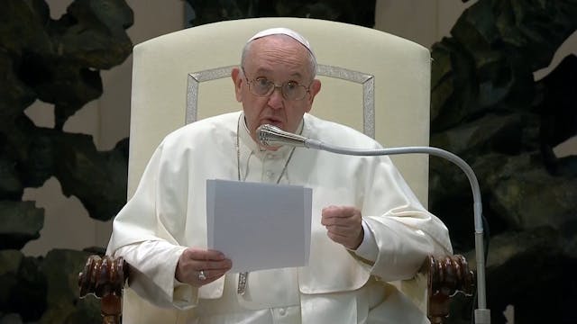 Pope Francis reflects on meaning of p...