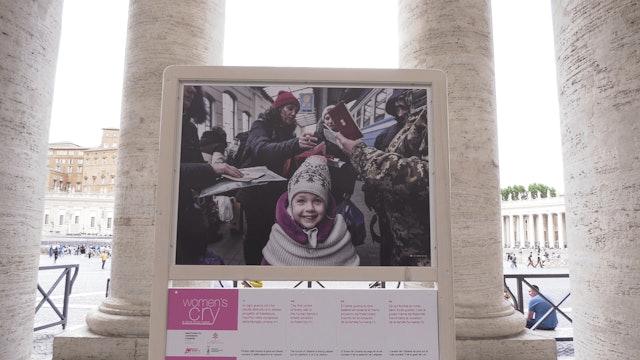 Women's Cry: Vatican exhibition highlights women in marginalized areas