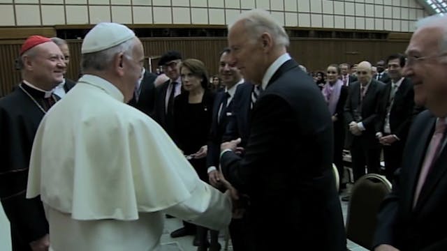 Pope Francis prepares to meet with Jo...