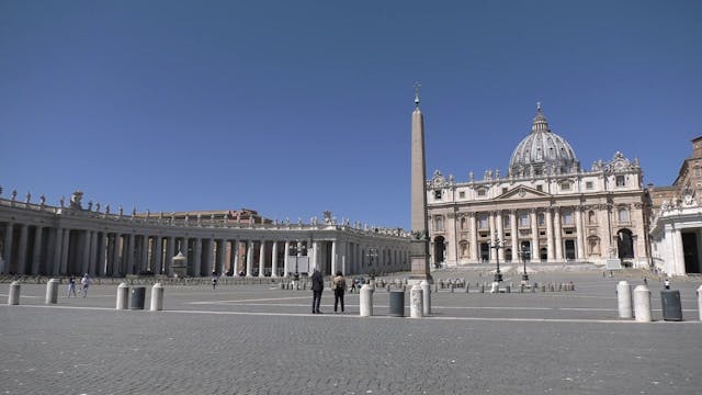 St. Peter's Square re-opens for passe...