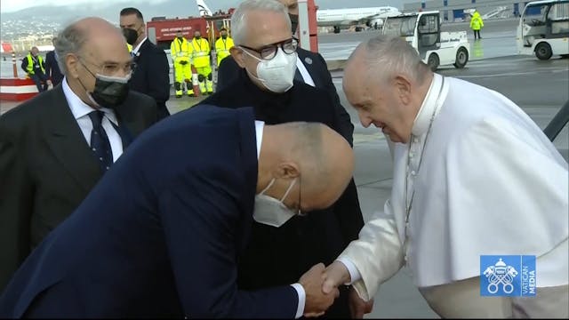 El Papa Francisco se despide de Chipr...