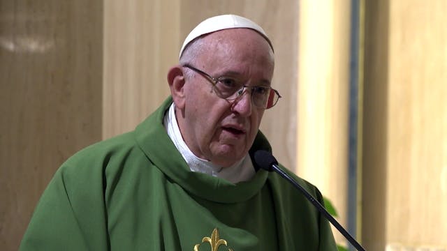 Pope in Santa Marta: Is your work con...