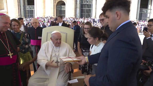El Papa anima a jóvenes estadounidens...