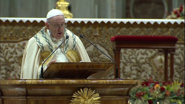 Pope at Te Deum: God does not choose ...