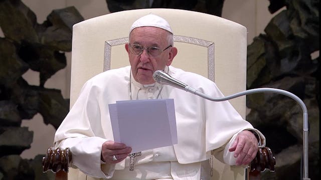 Pope Francis: A leader's danger is to...