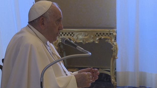 Papa Francisco: “La desinformación está a la orden del día”.