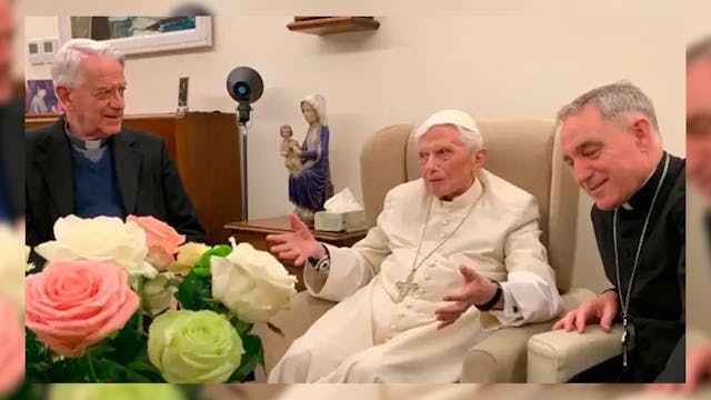 Pope Francis: Ratzinger is a theologi...