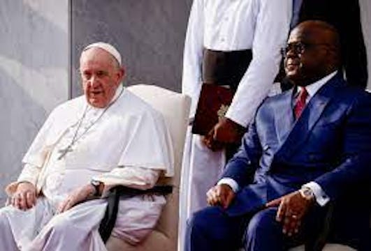 Pope Francis in Democratic Repbulic o...
