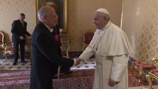 Pope Francis meets with Paraguayan Am...