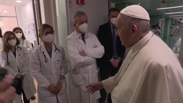 El Papa acude al Hospital Gemelli de Roma para ser operado