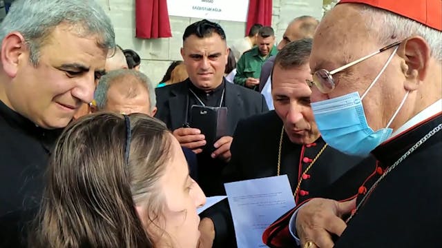 Cardenal Sandri a cristianos de Siria...