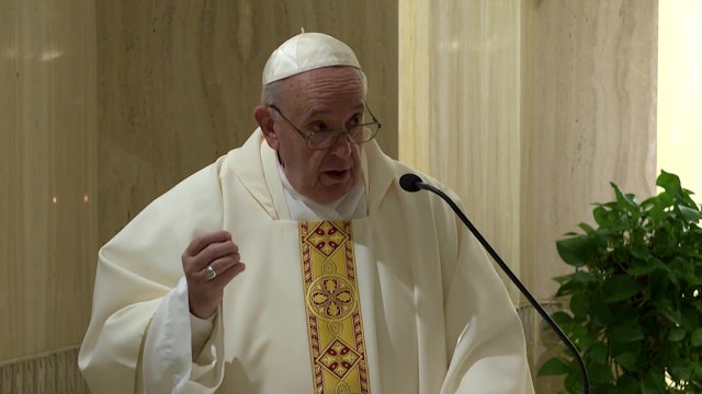 Pope in Santa Marta: Prayer will bring about world peace