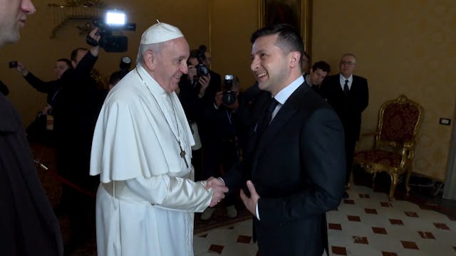 Este fue el encuentro entre el Papa y...
