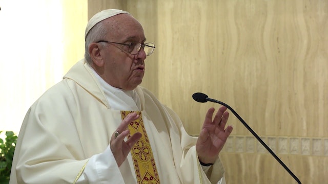 Pope in Santa Marta: Concrete love can't be concocted in a lab