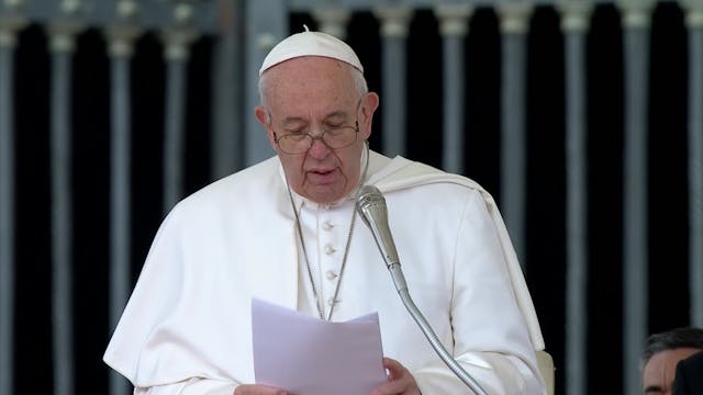 Pope Francis laments world hunger: “F...