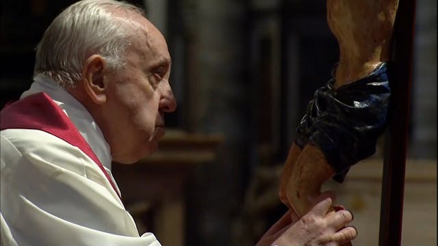 El Papa celebra la liturgia de la Pas...