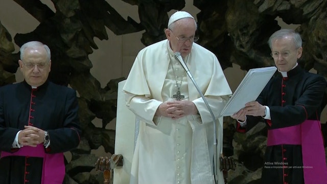 Pope Francis begins new catechesis on discernment 