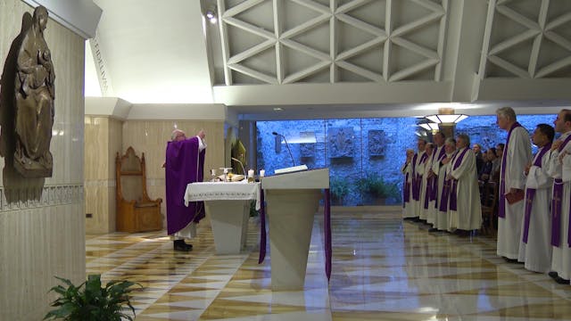 Pope in Santa Marta: Confession is no...