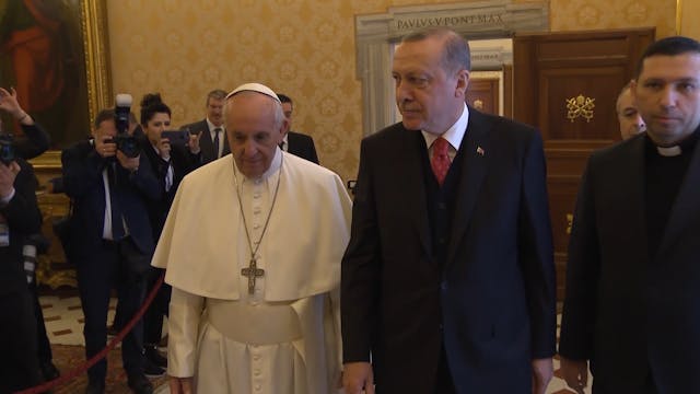 Pope Francis and President of Turkey ...