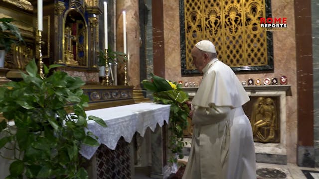 El Papa reza por el fin del Coronavirus