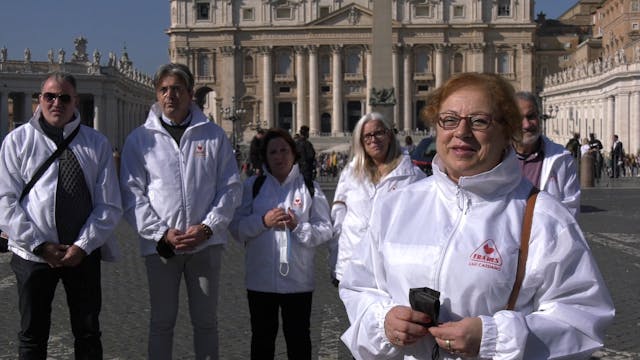 Pilgrims enlist Pope Francis' help to...