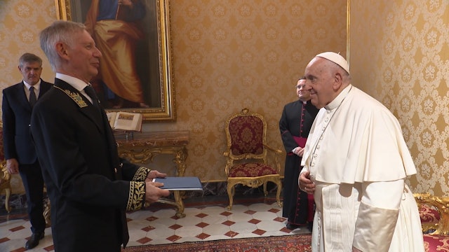 New Russian ambassador presents credentials to Pope Francis