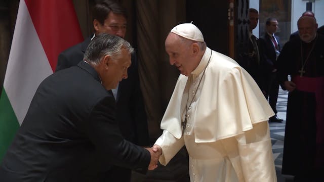 Pope Francis meets with Hungarian PM,...