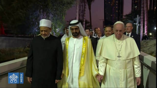 Papa y líderes musulmanes se comprome...