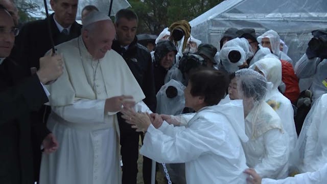 Best images of pope's trip to Japan