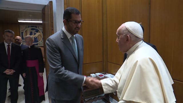 Papa se reúne con el presidente de la...