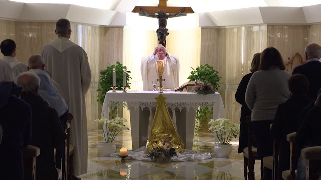 Pope in Santa Marta: a worldly spirit is worse than sin