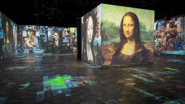 Exhibit reimagines Leonardo da Vinci's life and work in modern day