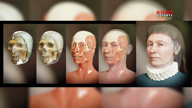 3D designer uncovers face of ancient saint
