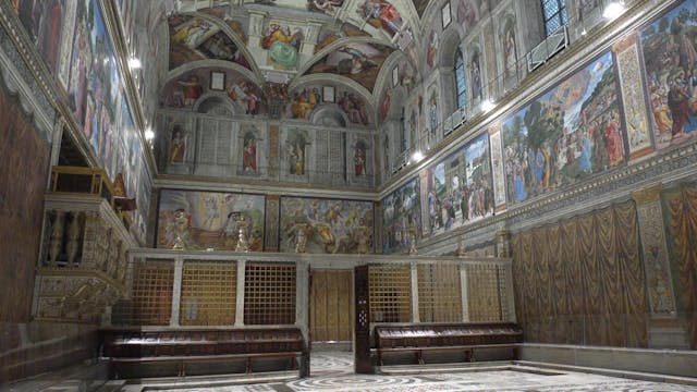 Secrets behind Michelangelo's paintin...