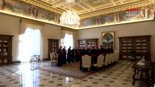 Pope meets with first group of U.S. b...