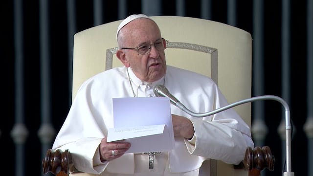 Pope Francis: The commandments “bring...