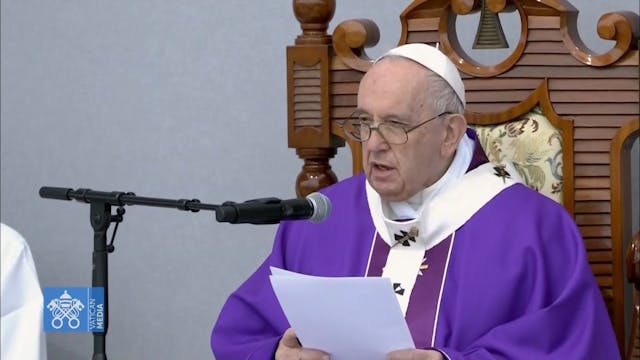 Pope Francis celebrates Mass in Malta