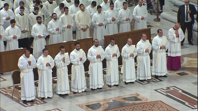 Pope Francis to ordain nine priests t...