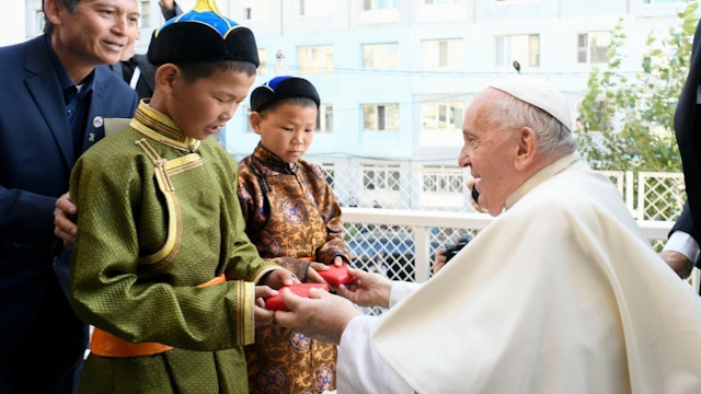 Las mejores imágenes del viaje del papa a Mongolia