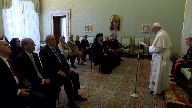 Papa a ortodoxos griegos: Caminemos j...