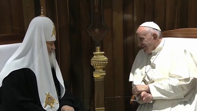 El Papa dice que se ha cancelado el encuentro con el Patriarca Ortodoxo Kirill