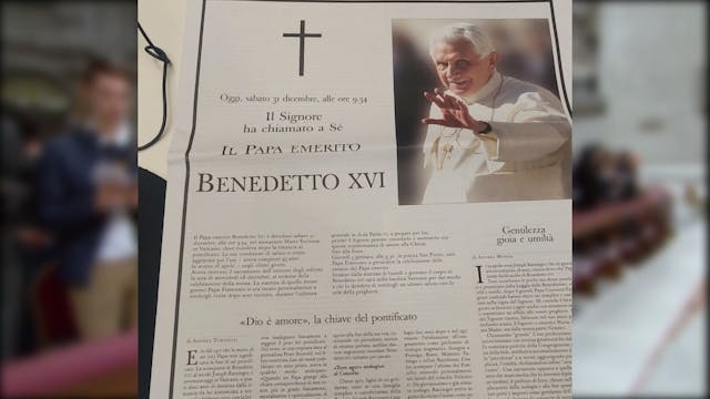 Francisco sobre Benedicto XVI: “Solo ...