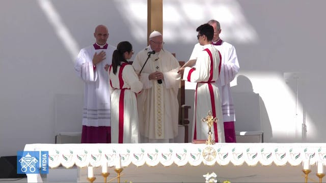 Pope celebrates Mass in Abu Dhabi sta...