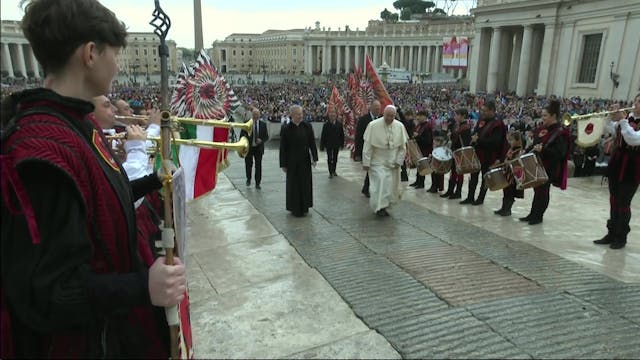 Pope at General Audience: From the be...