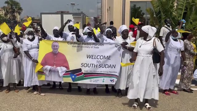 Parolin lleva Sudán del Sur el mensaj...
